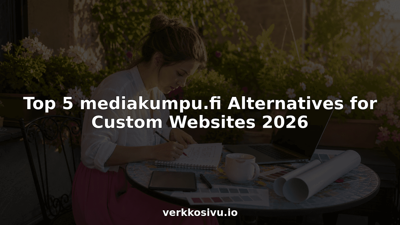 Top 5 mediakumpu.fi Alternatives for Custom Websites 2026